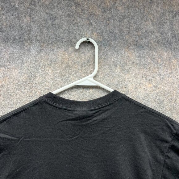 Harley Davidson Shirt Men Medium Black Blue Biker Tee Motorcycle Crewneck 2018 - Picture 8 of 13